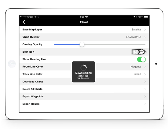 Boat Charts Ipad